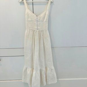 Reformation Sweetheart White